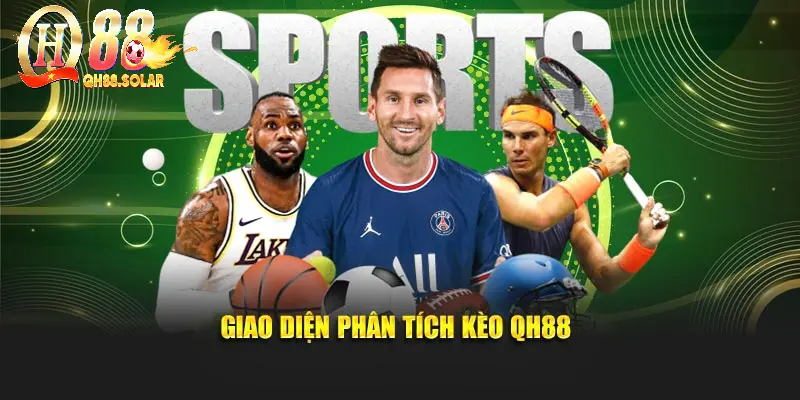 Giao diện phân tích kèo QH88